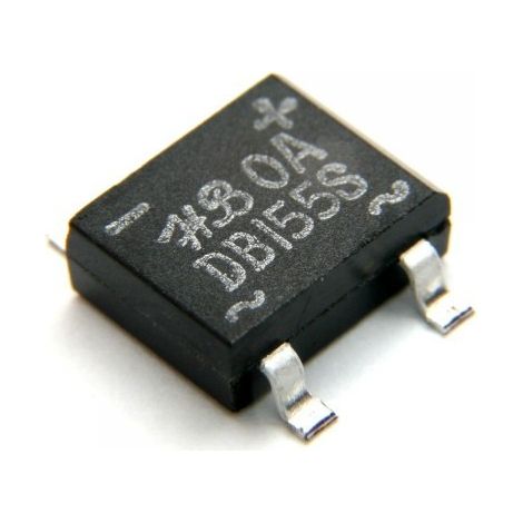 Brücken-Gleichrichter 600V   1,5A SMD DB-1S 4pin