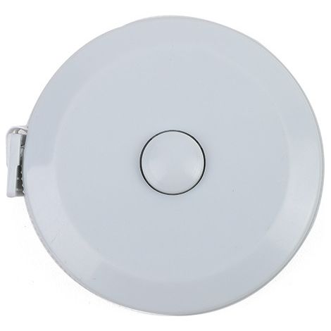 Cinta métrica elástica, adecuada para perder peso, coser, cortar y confeccionar prendas de vestir (azul, 1 rollo por paquete). (1/5)