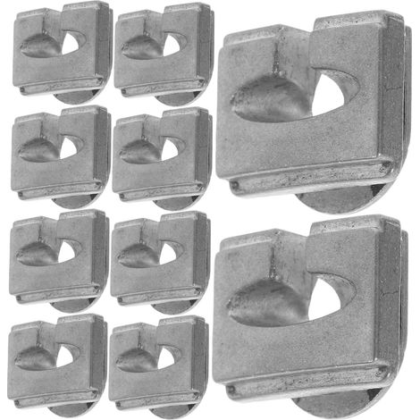 10-Piece Aluminum Alloy Eyelet Sleeves for Trimmer Heads, Accessories for Brushcutters and Lawnmowers, Secure Line Retention, Replacement (1/5)