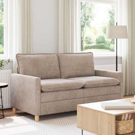Sofá Beige 156 x 81 x 87,5 cm Poliéster