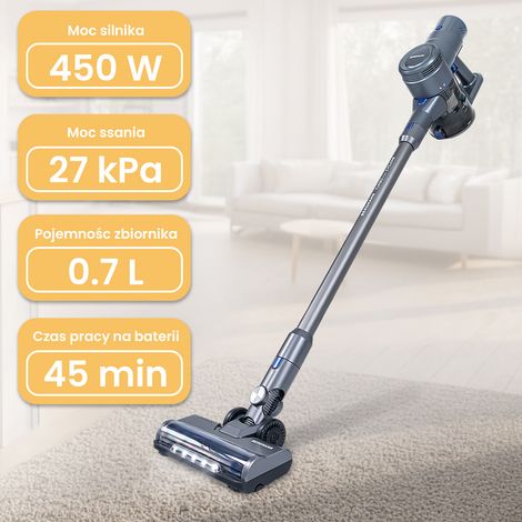 Bergmann HAX 120 450W N Akku-Vertikalstaubsauger (1/5)