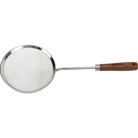 Passoire à huile, filtration efficace, facile à utiliser, cuillère à tamis fin pour graisse, sauce et mousse L (1/5)