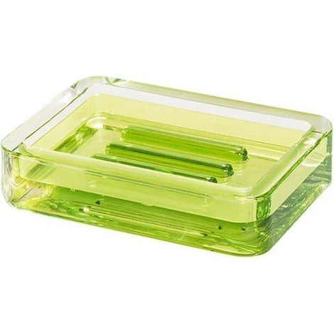 Tatkraft Topaz Porta Sapone Verde in Acrilico Durevole