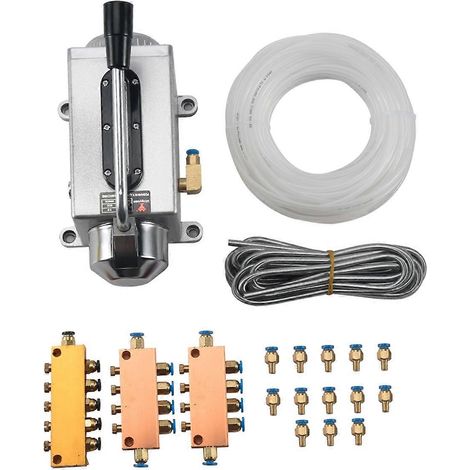 ensemble de pompe à huile de lubrification manuelle pour routeur CNC (1/5)