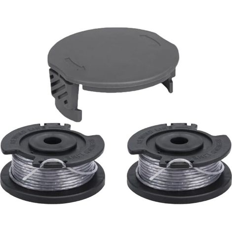 Bosch EasyGrassCut 18-230 Lot de 2 bobines de fil pour coupe-bordure, coupe-bordure, coupe-bordure (2 bobines + 1 capuchon) (1/5)