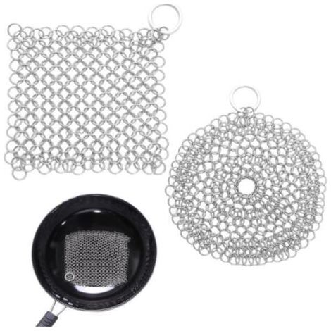 Reiniger für Gusseisen und Edelstahl – 2er-Pack – Langlebig, flexibel und einfach anzuwenden (1/5)