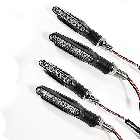 Support de plaque d'immatriculation arrière pour moto avec clignotants intégrés pour Yamaha MT07 MT09 MT10 R1, Kawasaki Z1000 Z800 et Honda. (1/5)
