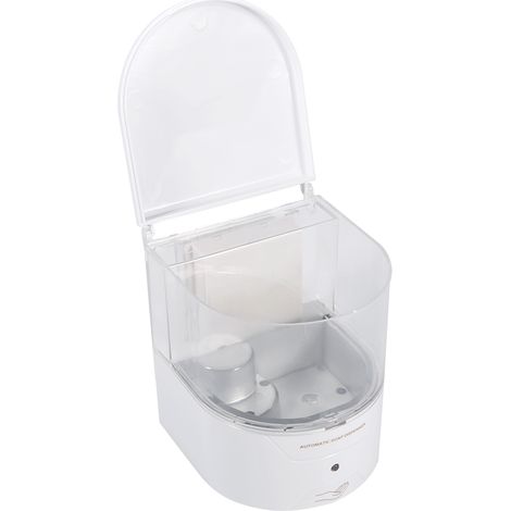 Automatischer Wandseifenspender aus weißem ABS-Kunststoff, 600 ml (1/5)