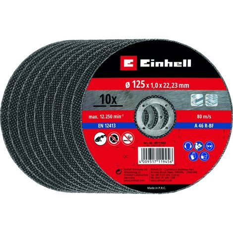 Einhell Trennscheibe dünn Ø 125 mm x 22,23 mm Trennscheibe