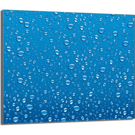 Placa protectora de vidrio para la estufa 60x52 Krople (1/5)