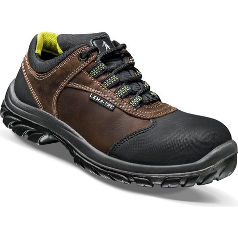 Chaussures de sécurité hautes DAYTONA S3 SRC Noir/Marron 44