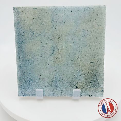 Aelle - Carrelage extérieur piscine carré bleu mate 15x15 cm SPA&POOLS SEA MAT - Vendu par boîte de 0,5 m² (1/4)