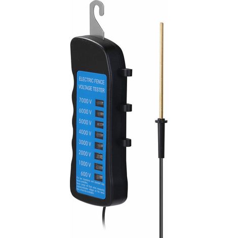 LAN MLD - 002 600V - 7kv testeur de clôture Home Garden Horse Bull Electric Fence Voltmeter aucun testeur de tension de batterie requis