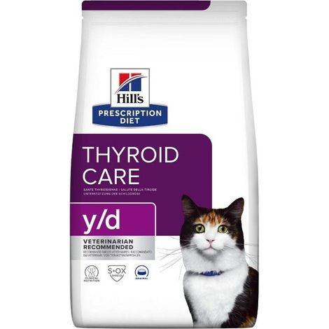 Hill's Thyroid Care y/d alimento para gato 3 kg