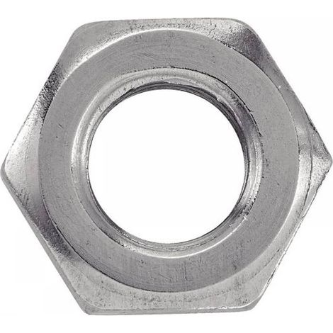 200 Ecrous Bas Hexagonaux M8 mm - DIN 439 - Inox A4 - D-Work (1/4)
