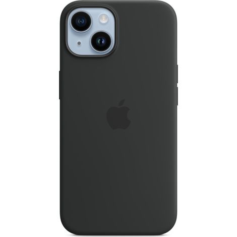 Apple iPhone 14 Silicone Case with MagSafe - Midnight (1/4)