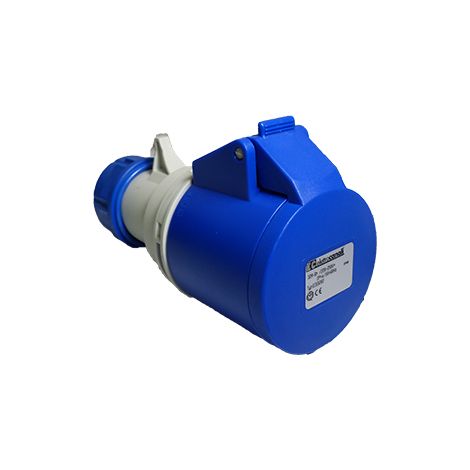 Prise mobile droite IP44 220V 2P+T 32A (PCE) EC69282 EC69282