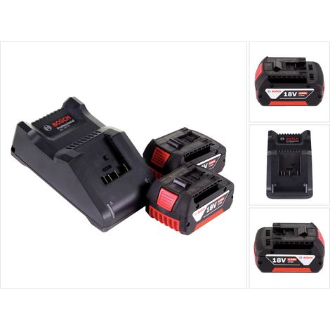 Batteriesatz GBA 18V 4.0Ah + Ladegerät Gal 18V-40 BOSCH - 1600A019S0