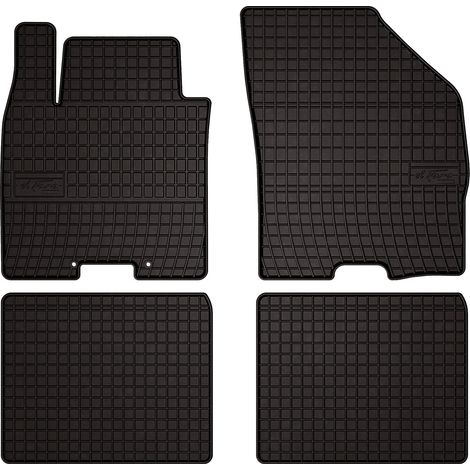 Gummifußmatten für Suzuki Baleno II Schrägheck (ab 2015) – schwarz, passgenau