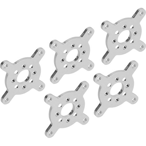 5 Stück Nabenadapter aus Aluminiumlegierung, Radabstandshalter, Roboteranschlusszubehör 3206‑0032‑0006 (1/5)