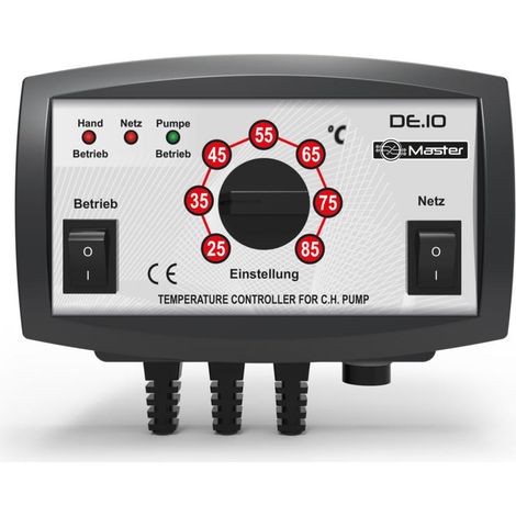 Master DE.10 Pumpensteuerung / Temperaturregelung für Pumpen und Ventile (1/3)
