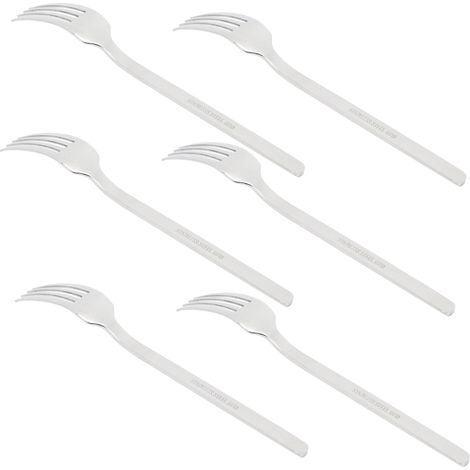 Set mit 12 Tischgabeln aus Edelstahl 316, Besteck für Küche und Esszimmer, für den täglichen Gebrauch (1/5)