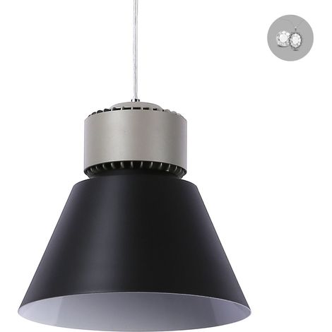Campana LED 36W Especial Para Joyerías - Driver KeGu - Negro