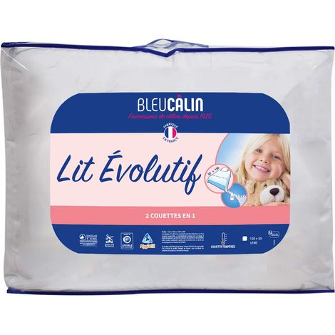 Bleu Câlin Piumino KBOB30EVOLDMIFI, Poliestere, Bianco, Singolo, 140 x (150+50) cm (1/4)