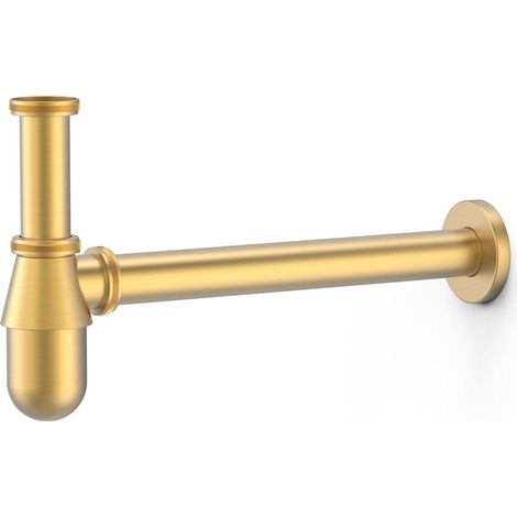 Siphon bouteille avec bouchon de visite pour lavabo - TRES 03463430OM