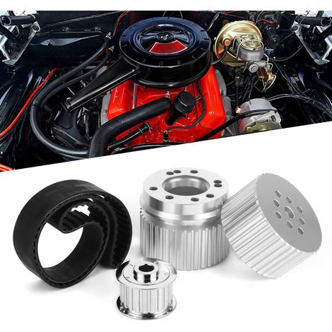 Kit de poulies CHEVY 283 305 327 350 400 SBC LWP SRN2252