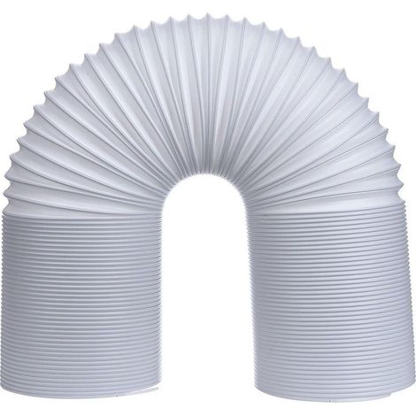 Tuyau d'évacuation pour climatiseur mobile, filetage à droite - tuyau pour climatiseur mobile, diamètre 130mm, longueur150 cm-tuyau clim (1/5)