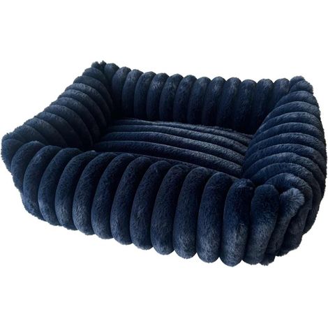 Nobby Hundebett Stripe 60 x 45 cm navyblau Hundebett