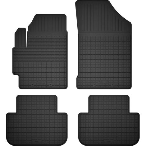 Gummifußmatten für Automatten, 4er-Set, universell passend für: Honda Civic VII 5-Türer (2001-2007)