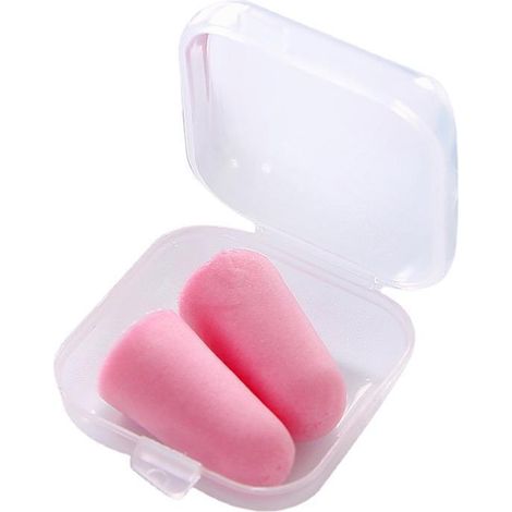 Bouchons d'oreilles anti-bruit pour dormir Bouchons d'oreilles anti-bruit pour dormir Bouchons d'oreilles anti-bruit - Rose, 2 paires (1/4)