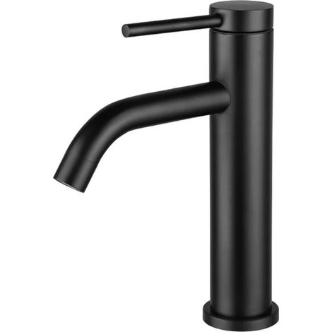 Robinet De Lavabo En Acier Inoxydable, Robinets De Salle De Bains Dorés, Robinet D'évier Grand, Mélangeur D'eau Chaude Et Froide, Robinet De Salle De Bains (1/5)