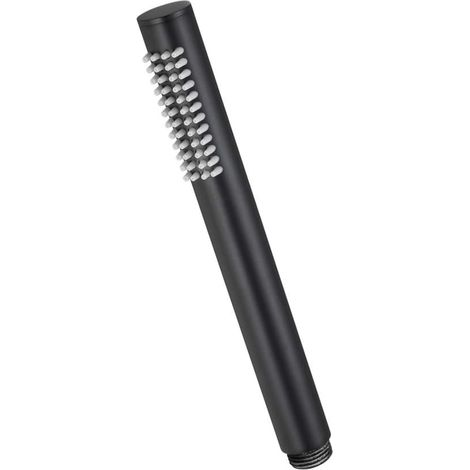 Cabezal de ducha universal de alta presión para baño y spa, G1/2 pulgada, negro. (1/5)