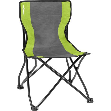 Chaise Pliante de Camping avec Cadre de sécurité Anti-basculement, Bleu/Noir, portée 102 kg, Standard (1/2)