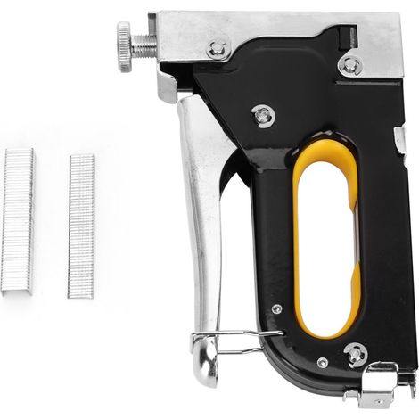 Pistolet À Clous Manuel 3 En 1 - Capacité 1000 Pièces - Pour Bois Plâtre Et Décoration - Outil Ergonomique (1/5)