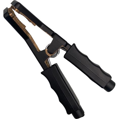 PINZA MORSETTO MASSA PER SALDARE SALDATRICE 650A NERA (1/2)