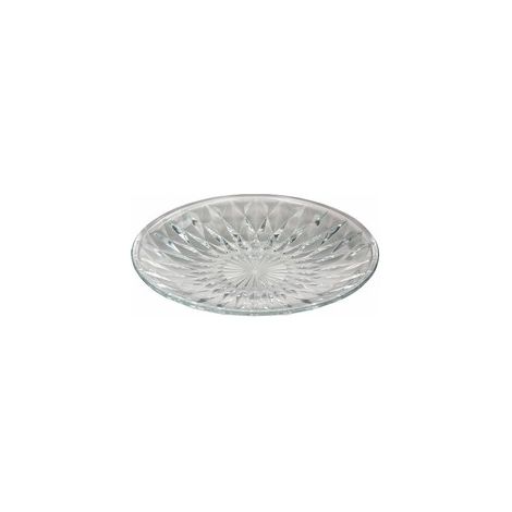 Soporte para tartas y bandeja para pasteles de cristal Stella de Altom Design, 24,7 cm.