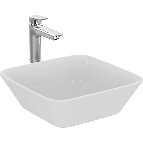 Bol CONNECT AIR 400 x 400 x 135 mm, carré blanc IDEAL STANDARD