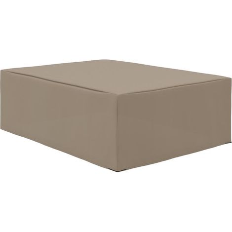 Housse de protection pour mobilier de jardin, résistante à l'hiver et imperméable, en bâche Oxford, 275 x 205 x 90 cm, beige (1/5)