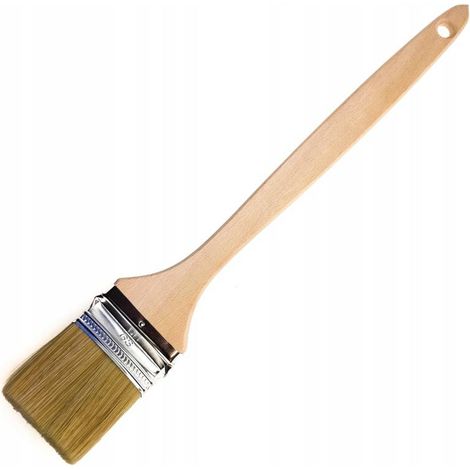 Gebogener Öllackpinsel für Maler und Heizkörper, 63 mm