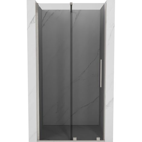 Mexen Velar porte de douche coulissante 110 cm, graphite, nickel brossé - 871-110-000-41-97 (1/5)