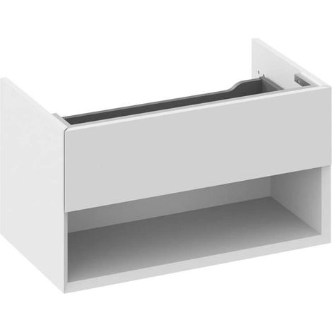 Ravak Lite - Mobile lavabo 80x45x43 cm, 1 cassetto, Smoke Grey X000001865 (1/3)