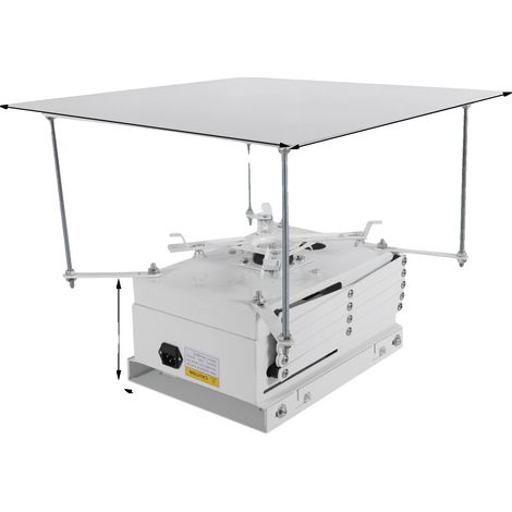 Supporto per proiettore, montaggio a soffitto, telecomando (1/2)