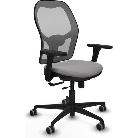 Chaise de bureau piqueras y crespo Sila Jorquera noir mousse haute densité (1/2)