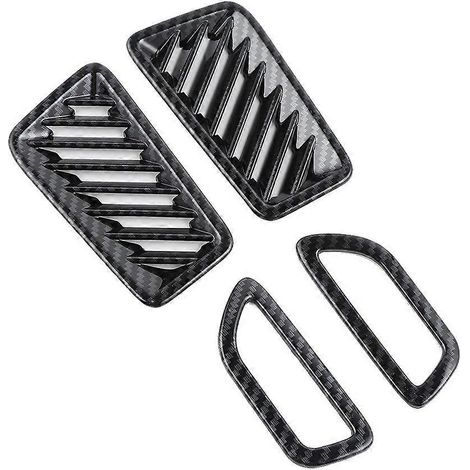 4-teiliges Set Abdeckungen für die oberen vorderen Lüftungsauslässe im Fahrzeuginnenraum, passend für Toyota RAV4 2019 (1/5)