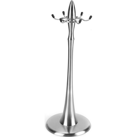 Support Ustensiles Cuisine - Rack Stockage Rotatif Acier Inoxydable - Pour Spatule Cuillère Louche - 17 x 17 x 45 cm - 1 Pièce (1/5)