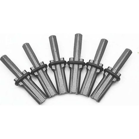 Outil de carrière de coin de fendage de pierre 16mm Lot de 6 pièces Pour démolition statique Réduction de pierres exploitables (1/5)